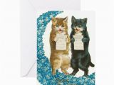Birthday Cards with Cats Singing Funny Singing Cats Greeting Cards by Giftshop57