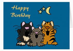 Birthday Cards with Cats Singing Singing Birthday Cards Birthday Quotes