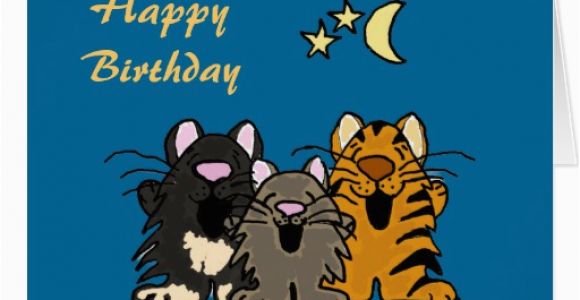 Birthday Cards with Cats Singing Singing Birthday Cards Birthday Quotes