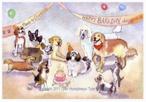 Birthday Cards with Dogs On them Funny Dog Greeting Card Birthday Card Dog Birthday Card Dog