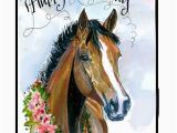 Birthday Cards with Horses Happy Birthday Horse Card