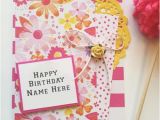 Birthday Cards with Name and Photo Upload Free Awesome Happy Birthday Cards with Name