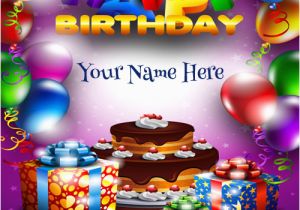 Birthday Cards with Name and Photo Upload Free Create Birthday Card with Name 8 Happy Birthday World