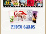 Birthday Cards with Name and Photo Upload Free Create Photo Card Online Holiday Photo Cards Custom