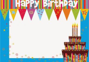 Birthday Cards with Photos Free Online Free Printable Birthday Cards Ideas Greeting Card Template