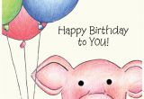 Birthday Cards with Pigs Boxed Greeting Cards Hand Drawn Cards Pig Cards
