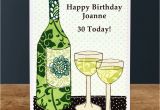 Birthday Cards with Wine 39 Wine 39 Personalised Birthday Card by Jenny Arnott Cards