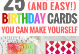 Birthday Cards You Can Make 25 Cute Diy Birthday Cards You Can Make Yourself