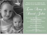 Birthday Christening Joint Invitations Cu586 Joint Christening Teal Twins Joint Birthday