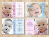 Birthday Christening Joint Invitations Girl Boy Joint Christening First Birthday Invitations