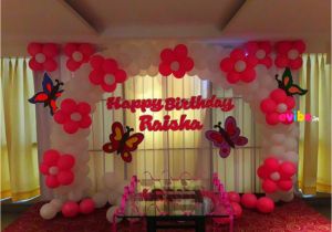 Birthday Decoration at Home top 8 Simple Balloon Decorations for Birthday Party at