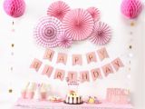 Birthday Decoration Items Online Aliexpress Com Buy Sunbeauty A Set Pink theme Happy