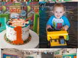 Birthday Decorations for 1 Year Old Boy Quot Everything Goes Quot theme 1 Year Old Birthday Party