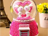 Birthday Delivery Gifts for Boyfriend Crystal Ball Music Box Manualidades Creative Birthday Gift