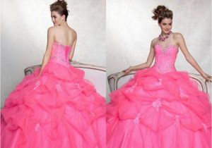 Birthday Dresses for 16 Year Olds New Elegant Pageant Sweet Pink Color Girls Quinceanera