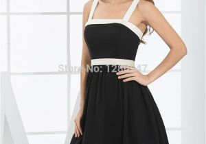 Birthday Dresses for Cheap 2014 Cheap Sexy Birthday Dress Black and White Short