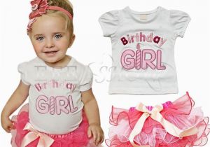 Birthday Dresses for toddler Girls 1st Birthday Outfits Baby Girl toddler top T Shirt Tutu
