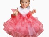 Birthday Dresses for toddler Girls Sweet Flower Layered organza Ruffle Dress Baby Girl Summer