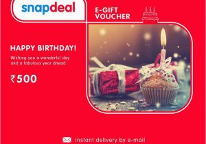 Birthday E-gift Cards Snapdeal Birthday E Gift Card Buy Online On Snapdeal