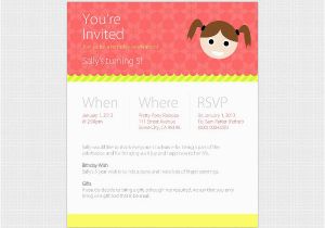 Birthday Email Invitation 31 Examples Of Birthday Invitation Designs Psd Ai