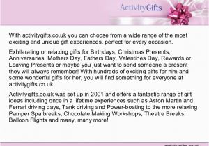 Birthday Experience Ideas for Him Activity Gifts Rally Driving Unique Holiday Gift