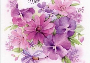 Birthday Flower Card Message 130 Best Happy Birthday Flower Images On Pinterest Happy
