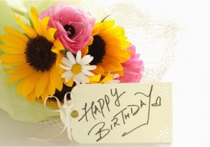 Birthday Flower Card Message A Flower Blog About Flowers Plants Gifting