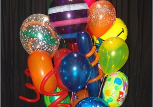 Birthday Flowers and Balloons Delivered Balloon Bouquet Party Favors Ideas