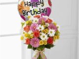 Birthday Flowers and Balloons Delivered Birthday Cheer Bouquet Kremp Com