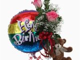 Birthday Flowers and Balloons Images Birthday Combo Flowers Balloon Teddy