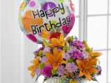 Birthday Flowers and Balloons Images Happy Blooms Basket Kremp Com