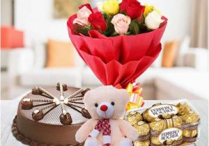 Birthday Flowers and Chocolates Delivery Send A Tempting Surprise Online by Giftjaipur In Rajasthan