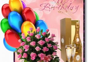 Birthday Flowers and Wine Pin by Terezia Matola On Birthday Szuletesnap Ziua De