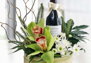 Birthday Flowers and Wine Wine Basket Wine Baskets Singapore
