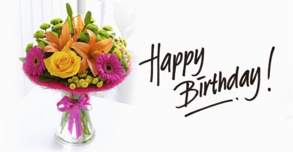 Birthday Flowers Buke Happy Birthday with Gift Of Buke Hd Wallpaper