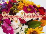 Birthday Flowers by Post Beautiful Flowers Happy Birthday Gif Wishes to Share