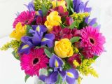 Birthday Flowers by Post Vibrant Celebration Flyingflowers Co Uk