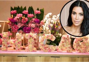 Birthday Flowers Chicago Celebs Shower Kim Kardashian with Flowers to Honor Chicago