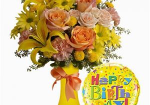 Birthday Flowers Delivery Dubai Hurray Flowers for Birthday with Matching Balloon Dubai