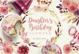 Birthday Flowers for Daughter Daughter 39 S Birthday Flowers Illustrations On Creative Market