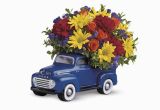 Birthday Flowers for Man Teleflora 39 S 39 48 ford Pickup Bouquet T25 1a 51 26