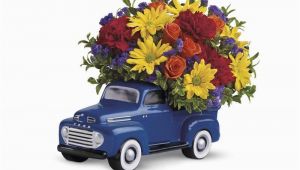 Birthday Flowers for Man Teleflora 39 S 39 48 ford Pickup Bouquet T25 1a 51 26