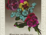 Birthday Flowers for My Sister Rp Postcard Greetings Birthday Sister Flowers 1 00