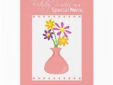 Birthday Flowers for Niece 3414 Niece Birthday Flowers Religious Greeting Cards Zazzle