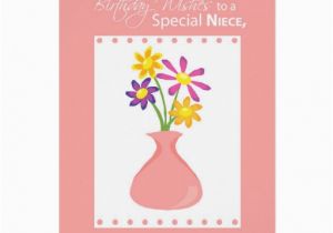 Birthday Flowers for Niece 3414 Niece Birthday Flowers Religious Greeting Cards Zazzle