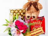 Birthday Flowers Gift Set Happy Birthday Gift Hamper Floral Garage Singapore