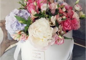 Birthday Flowers In A Box 60 Best Images About Hat Box Flowers On Pinterest