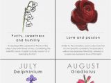 Birthday Flowers Meaning Best 25 Month Flowers Ideas On Pinterest Birth Month