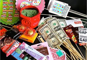 Birthday Gift Basket Ideas for Her Birthday Gift Basket Idea with Free Printables Inkhappi