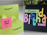 Birthday Gift Card Ideas for Her 10 Cool Handmade Birthday Card Ideas 2happybirthday